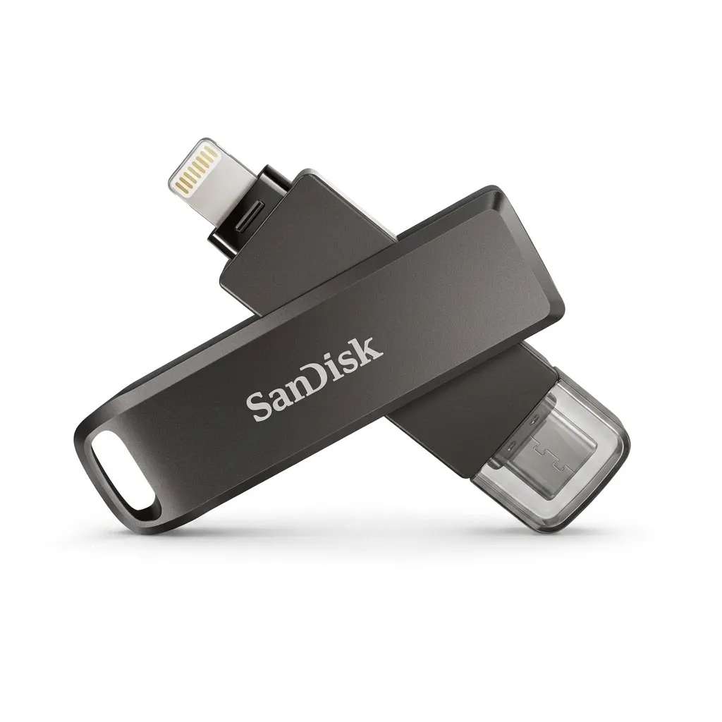 [NQ2291] SANDISK Phone Flash Drive for iPhone 256GB Lightning and Type-C