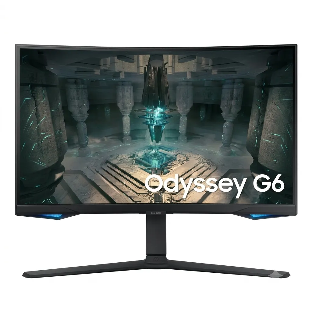 Samsung Odyssey G6 LS27BG650EMXUE Gaming Monitor 27″ Curved With QHD resolution and 240hz