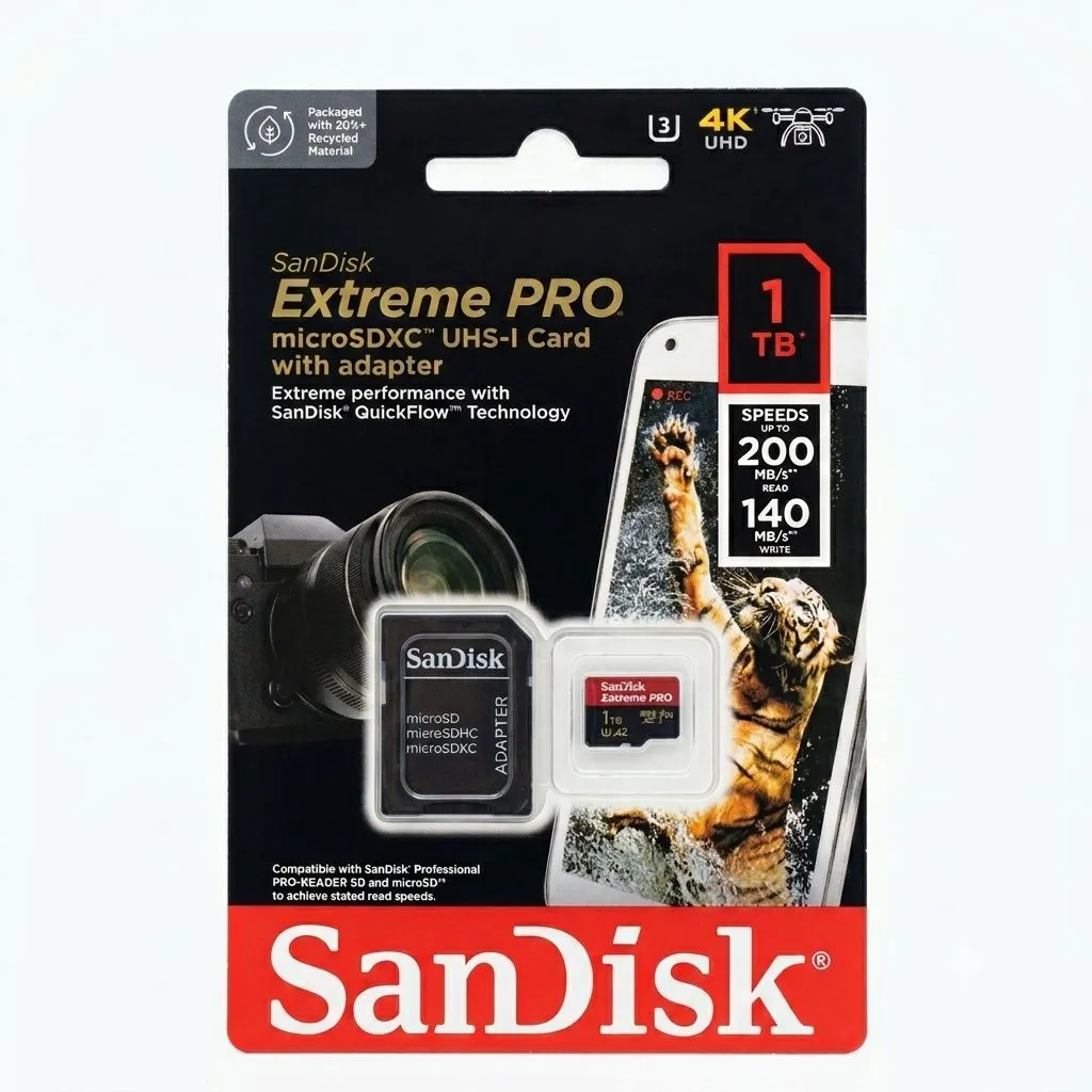 [NQ2289] SanDisk Extreme PRO MICRO/SDXC/SDHC 1TB 200MB/S + SD Adapter