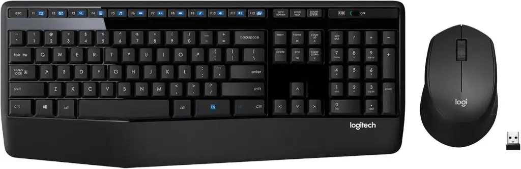 LOGITECH MK345 Comfort Wireless Keyboard and Mouse 