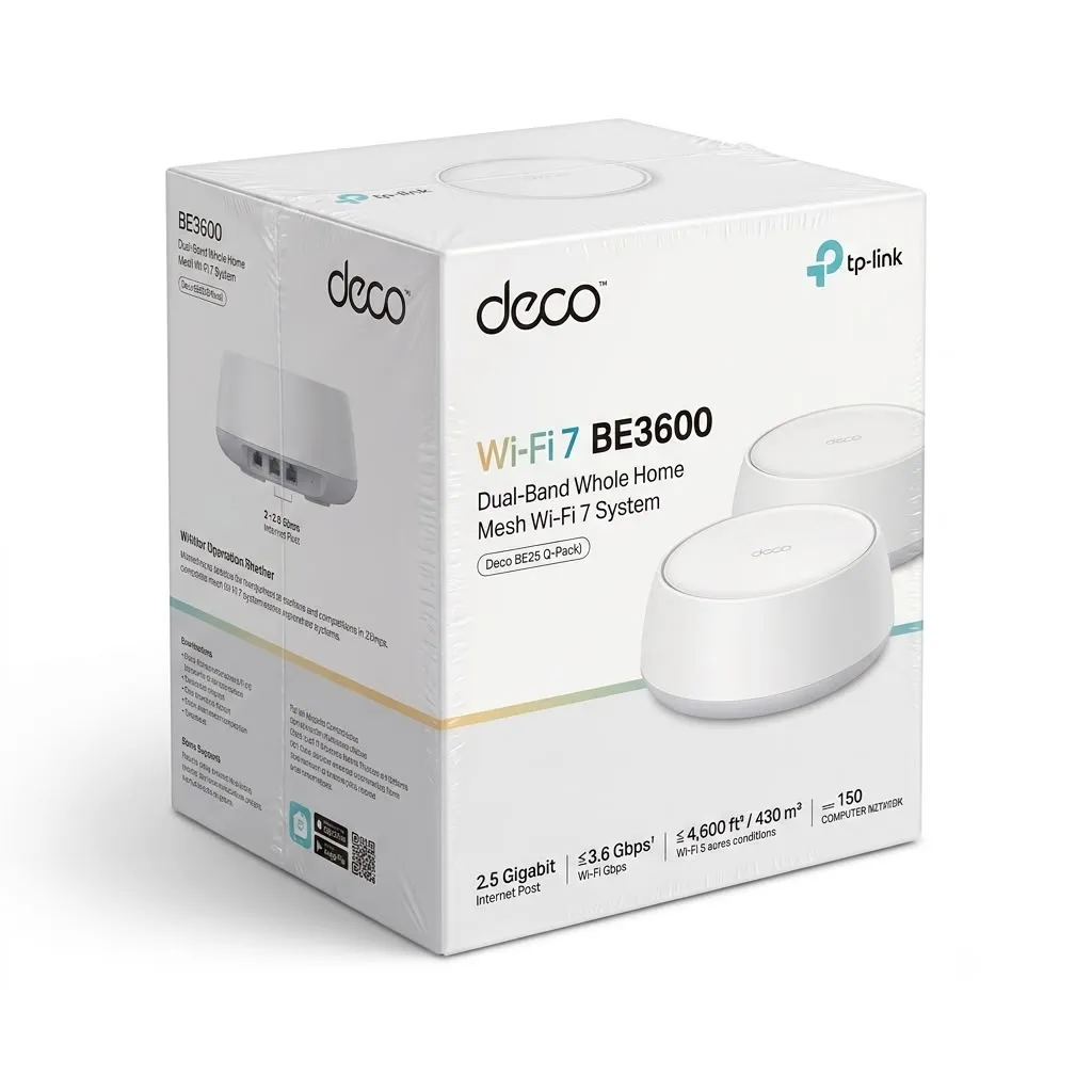 [BE3600] TP-Link Deco BE25 2 Pec Mesh WiFi 7 System