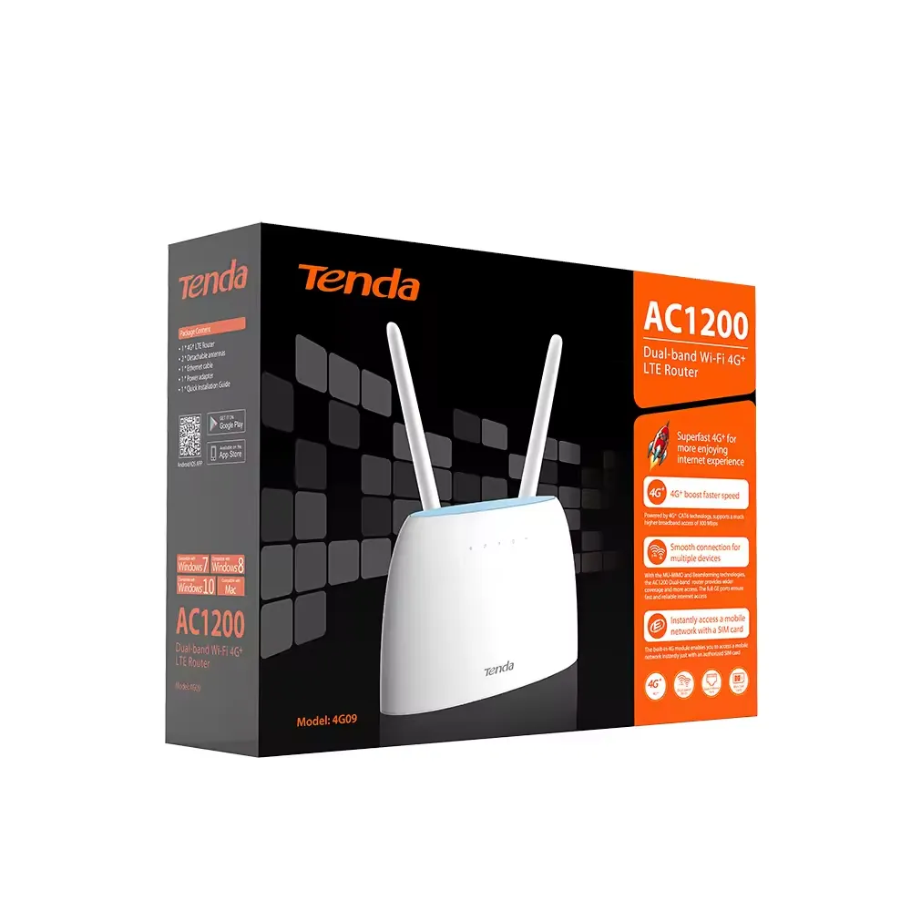 [4G09] Tenda AC 1200 4G+ LTE DUAL BAND Wi-Fi 4G09