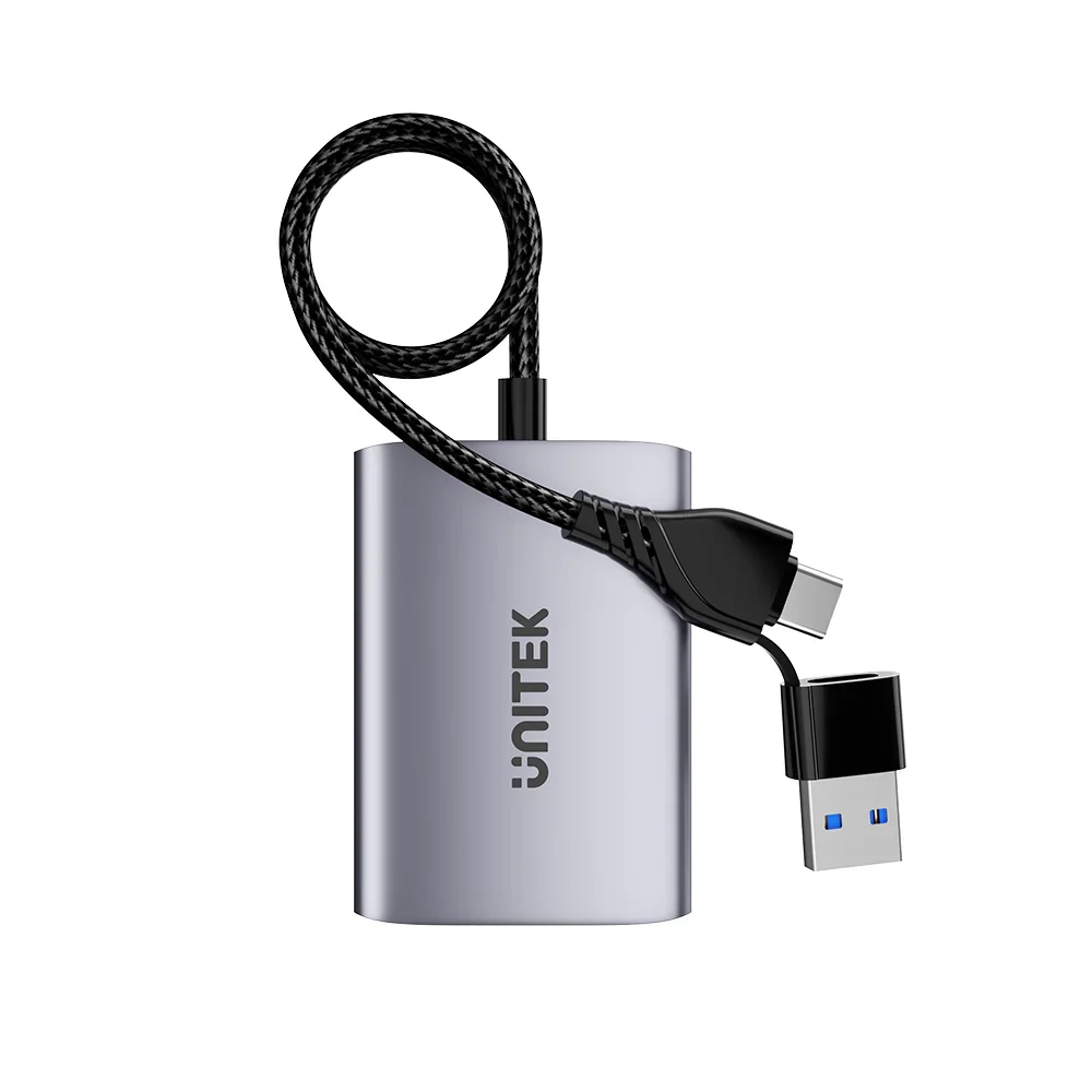 UNITEK  V1427A USB C/A Dual HDMI Adapter