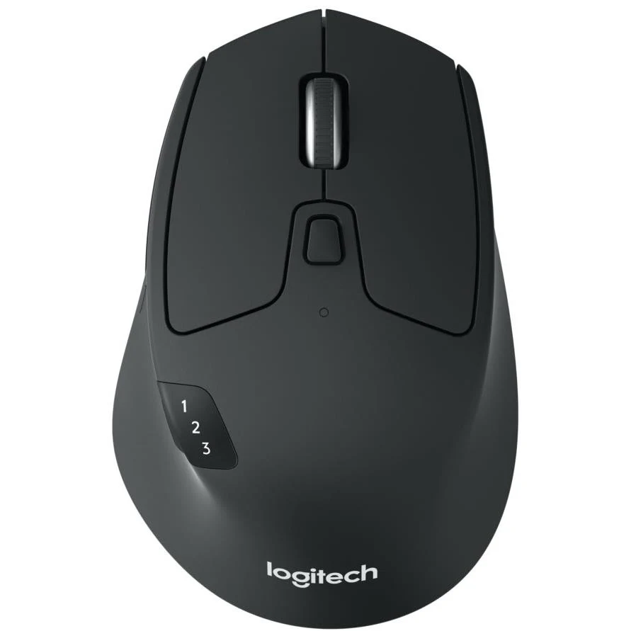 LOGITECH M720 TRIATHLON MULTI-DEVICE WIRELESS MOUSE BLACK