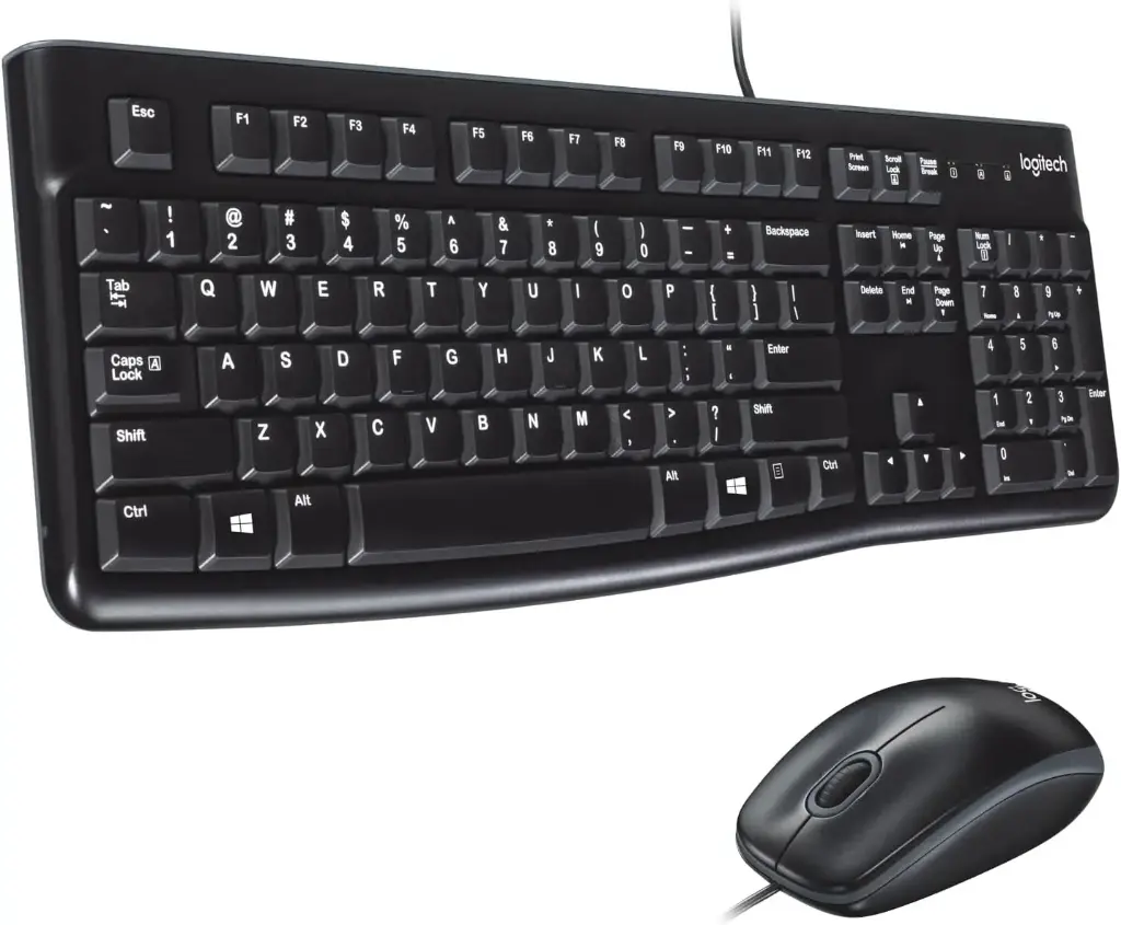 Logitech mk120 WIRED MOUSE+KEYBOARD
