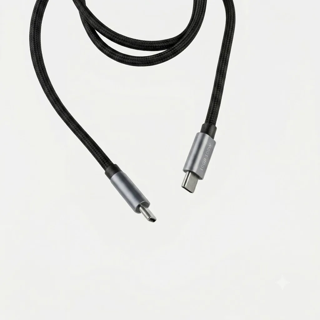 USB 3.2 USBC TO USB C CABLE 100W 10GB 4K 60HZ 1M