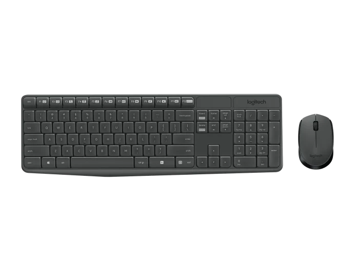 LOGITECH MK235 KEYBOARD + MOWSE WIRELESS