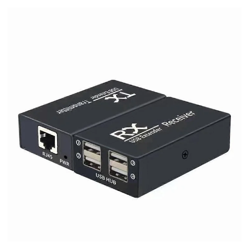 USB Extender 120 M with 4Hub