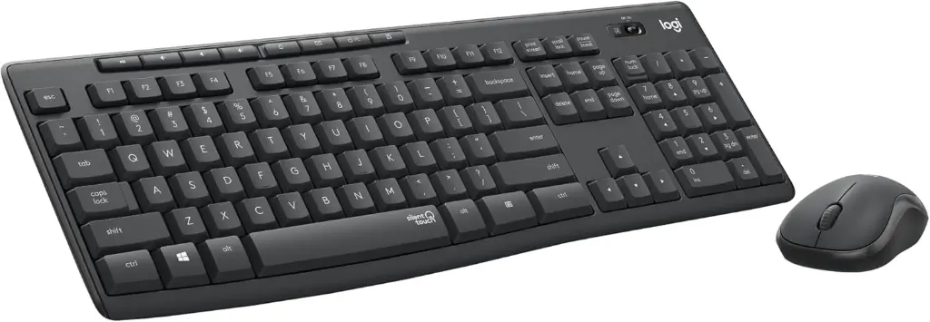 Logitech MK295 Silent Wireless Keyboard Mouse Combo