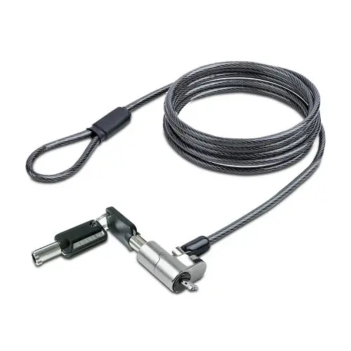 Universal Security Keyed Cable Lock قفل حاسبة 2M