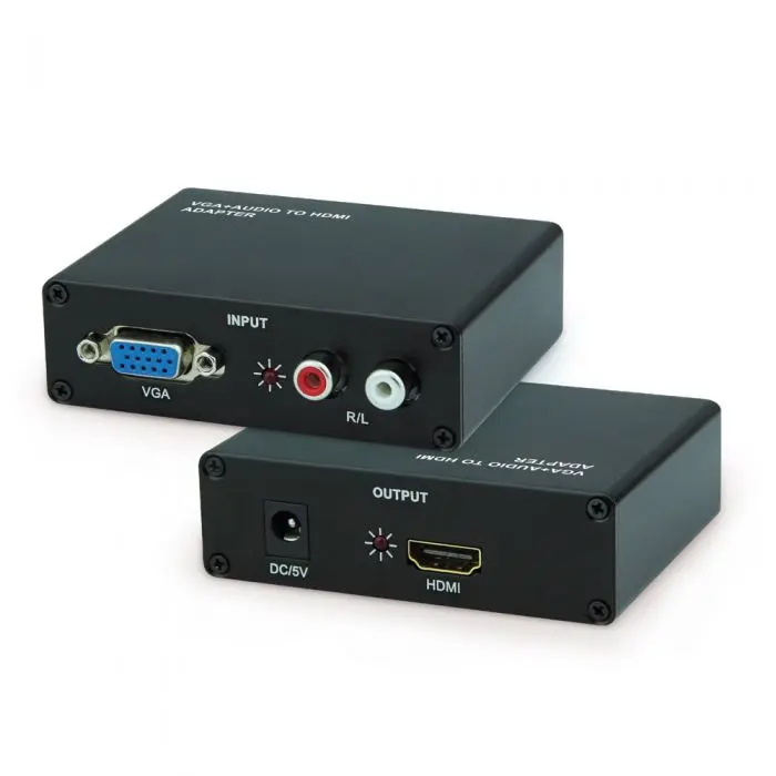 [NQ2462] VGA-HDMI COVTER BROWN BOX