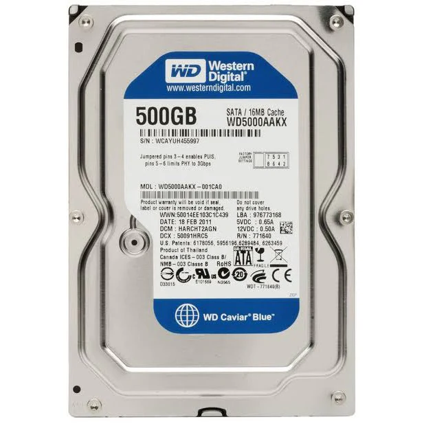 [NQ1080] WD HARD HDD 3.5″ 500GB