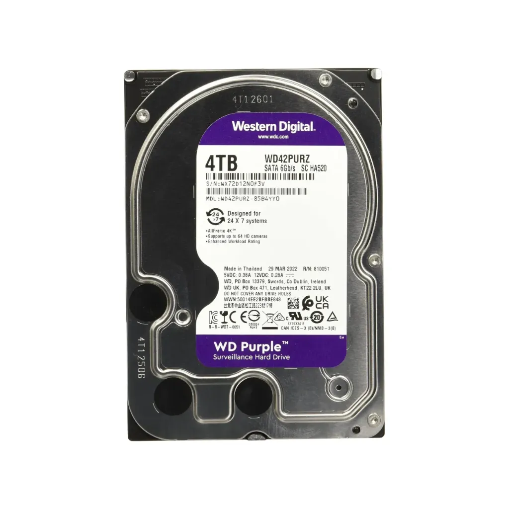 [NQ2473] WD HDD 4TB 3.5 Hard Internal