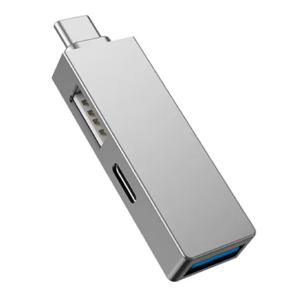 WiWU T02 Pro USB Type-C Hub - Gray