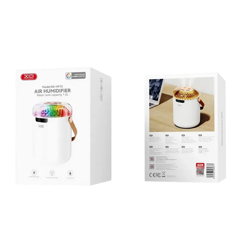 XO HF13 1.5L RGB Cool Mist Humidifier مبخرة
