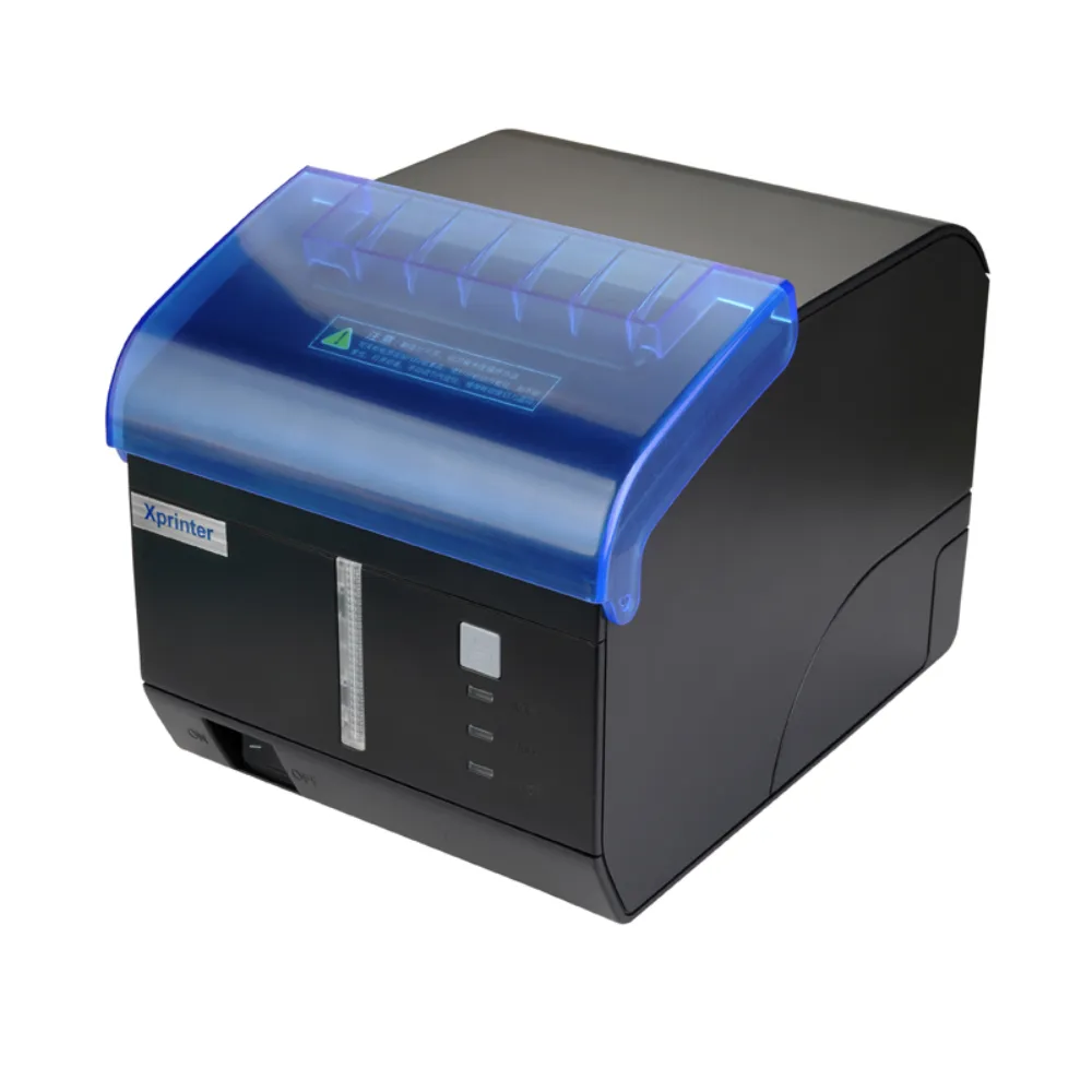 Xprinter mini XP-C260M 80mm طابعة إيصالات حرارية تحتوي على جرس