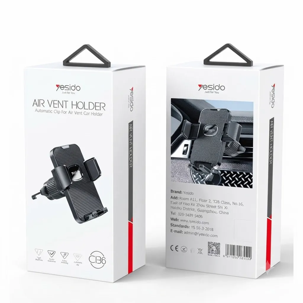 YESIDO C136 Air Vent Car Holder ستاند سيارة