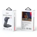 YESIDO DS26 15W Wireless Fast Charging With Nightlight Foldable Design 3 in1 Desktop Stand Wireless Charger