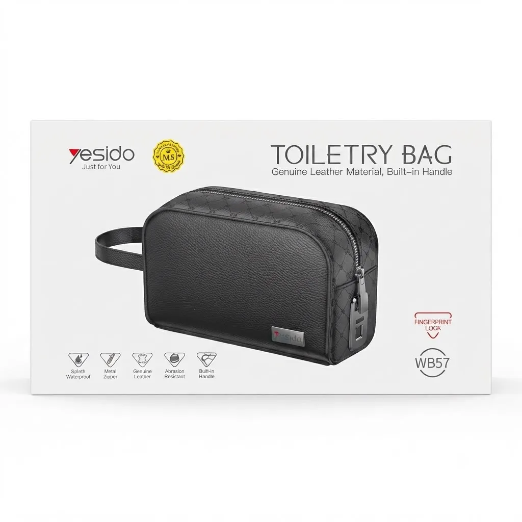 YESIDO HANDBAG WITH FINGERPRINT WB57 حقيبة بصمة