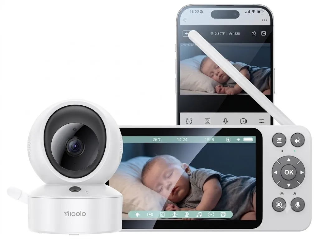 YESIDO KM28 BABY MONITOR SMART HOME CAMERA  KM28