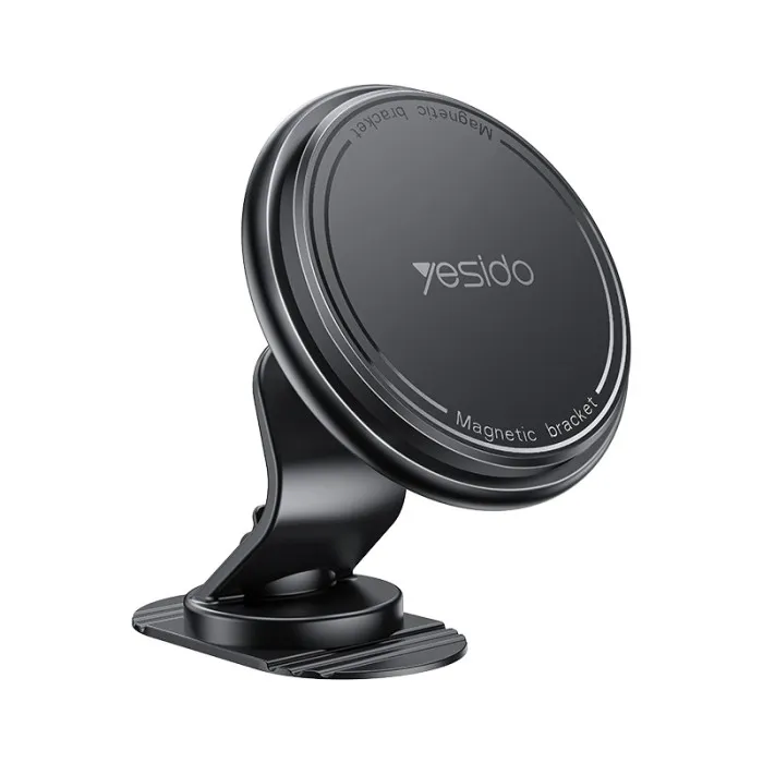 Yesido C220 Built-in Cable Organizer 360 Degree Rotation And Paste The Magnetic Chuck Phone Holder ستاند سيارة
