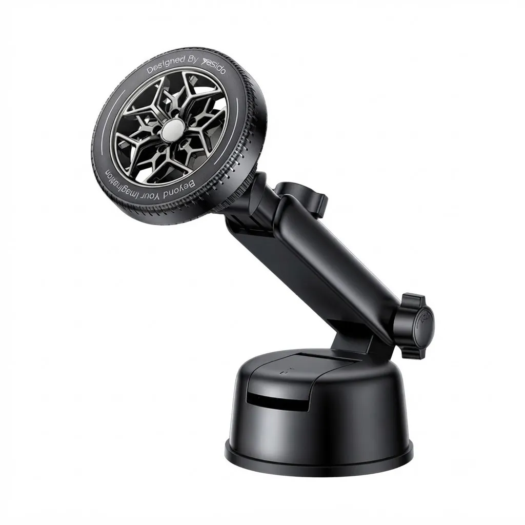 Yesido C266 360 Degree Rotation Car Dashboard Ring-shaped N52 Magnetic Car Phone Holder ستاند سيارة