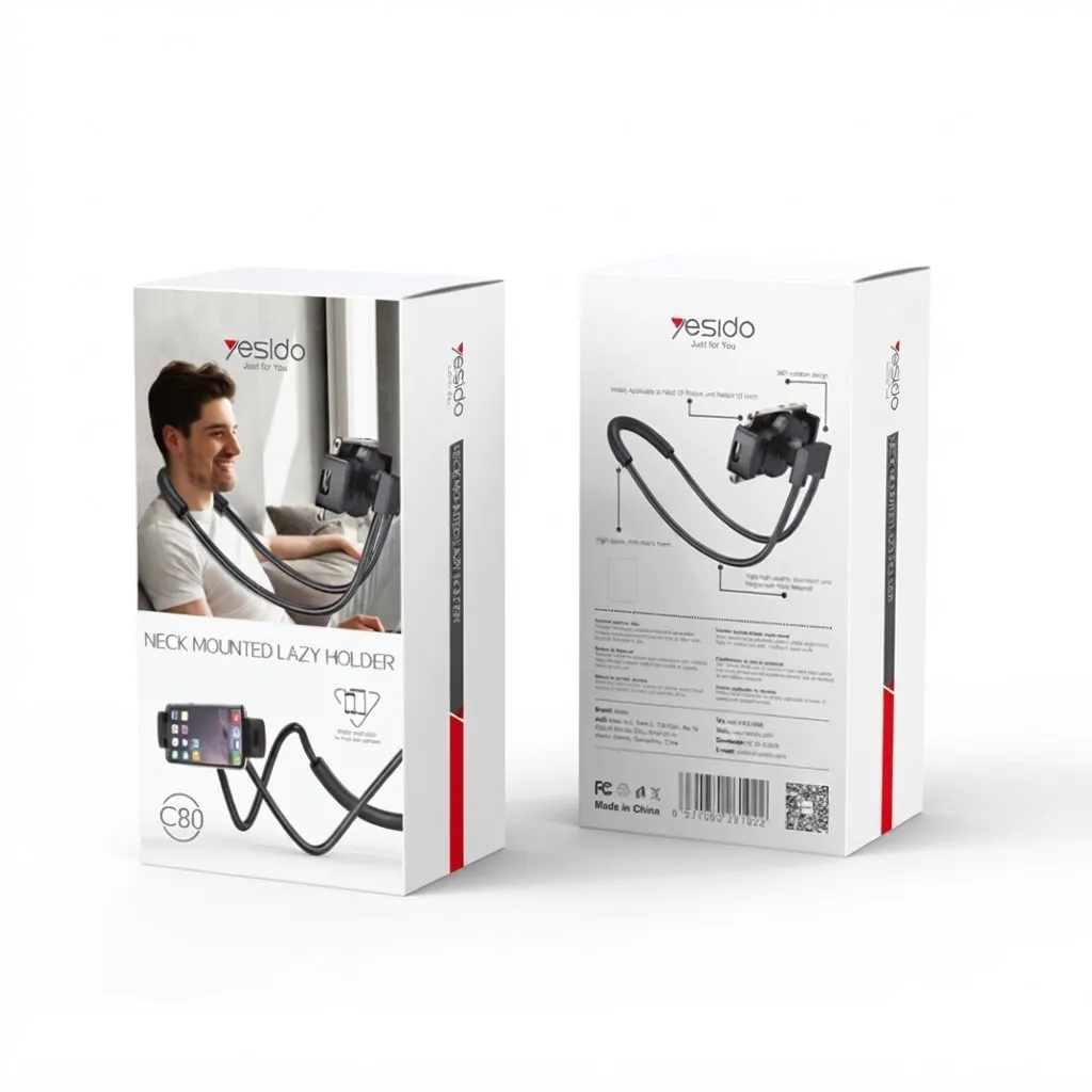 Yesido C80  Multifunction Bed Desktop Phone Bracket Mount Flexible Long Arm Neck Lazy Tablet Phone Holder