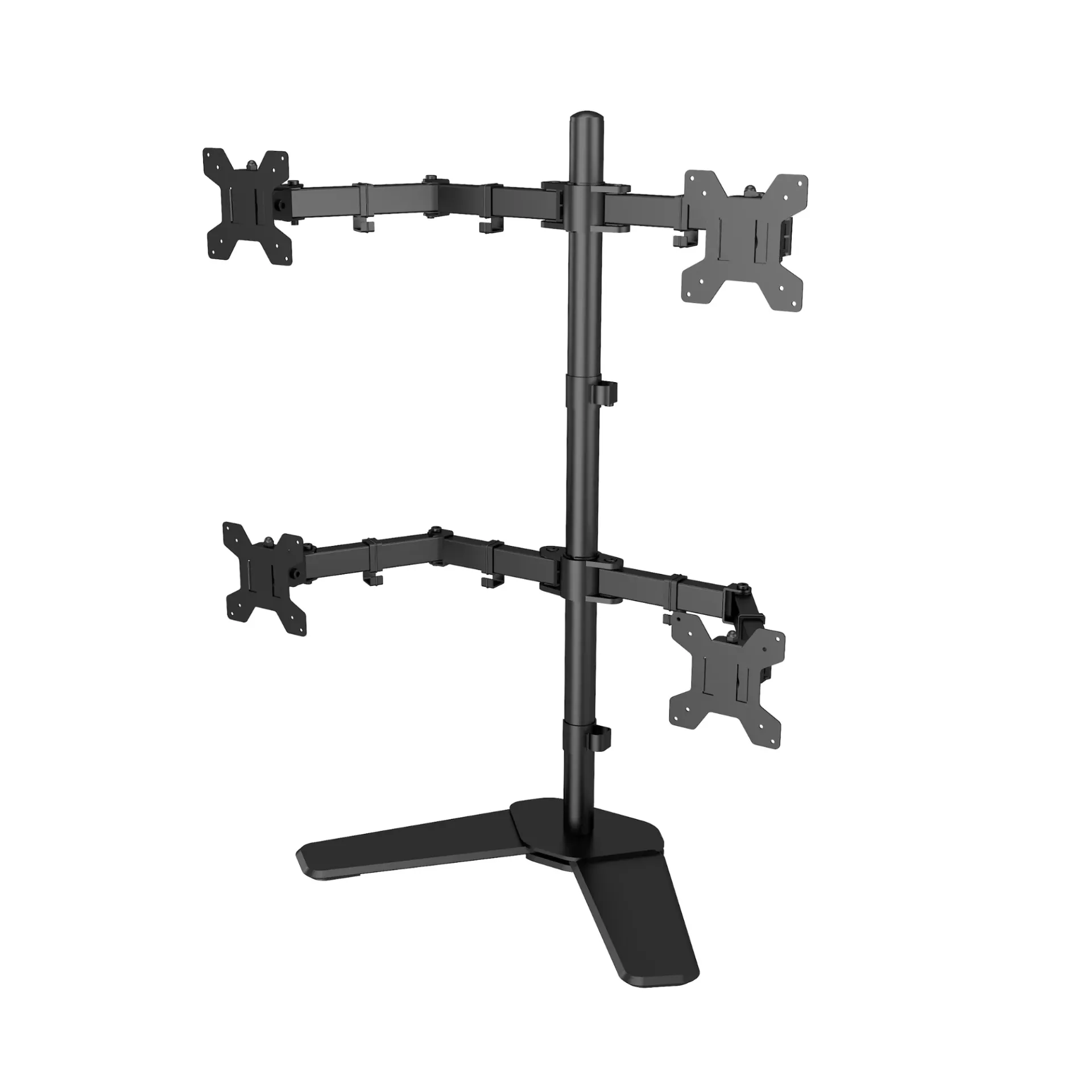Raptor M044 Monitor Stand Base Desk Mount - 4 Arm ستاند رباعي