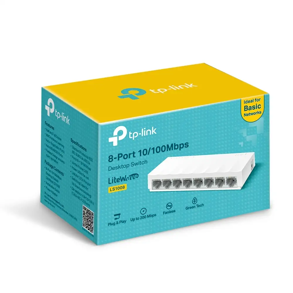 [NQ2385] tp-link 8-PORT 10/100/1000Mbps SWTCH