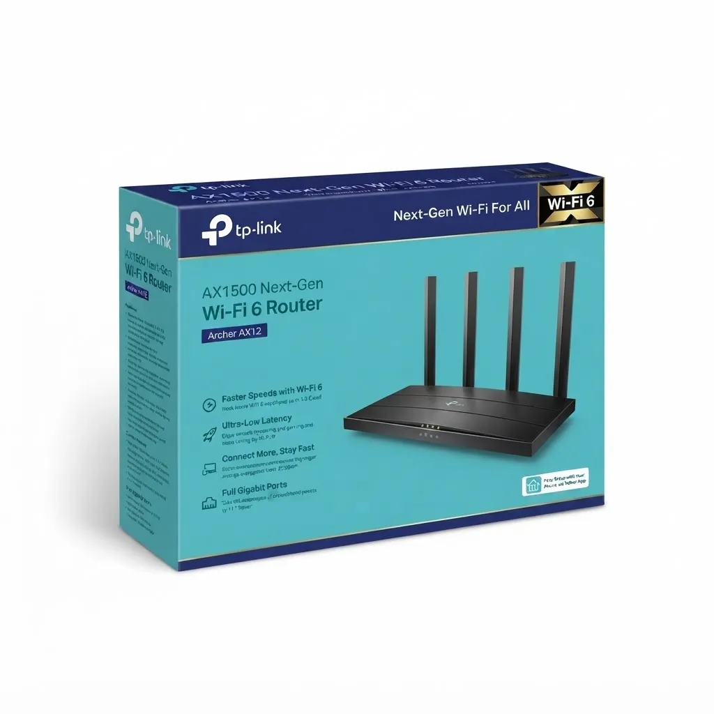 tp-link Archer AX12 AX1500 Wi-Fi 6 Router راوتر