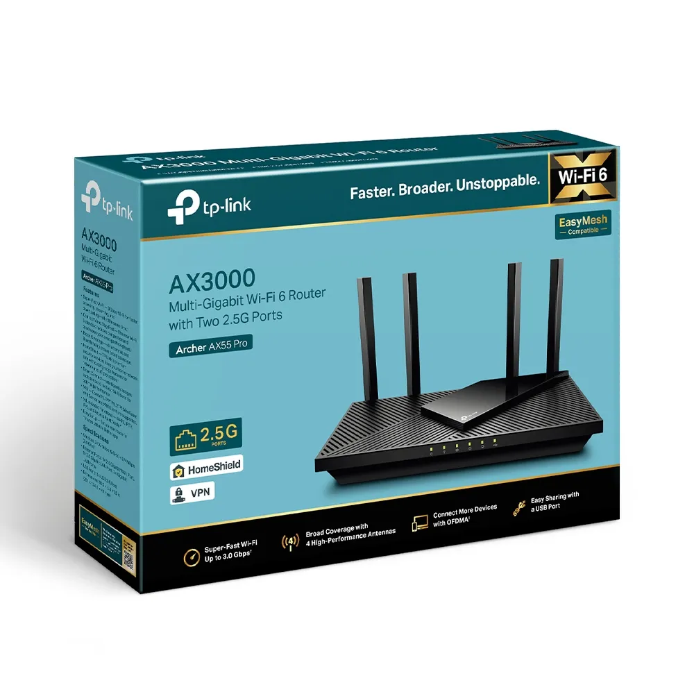 tp-link Archer AX55 PRO AX3000