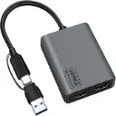USB 3.0 to Dual HDMI Adapter Extend Display