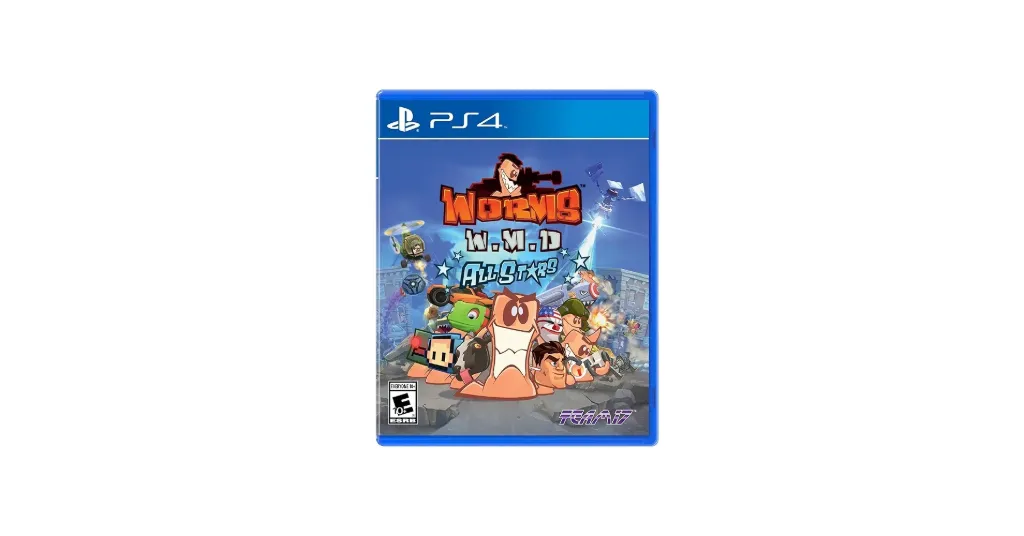 worms wmd all stars  ( used )