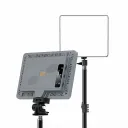 PB-240 LED Video Soft Light Panel, for Studio Photography | Video Recording | Conference | YouTube,2700K-6500K رنك لايت