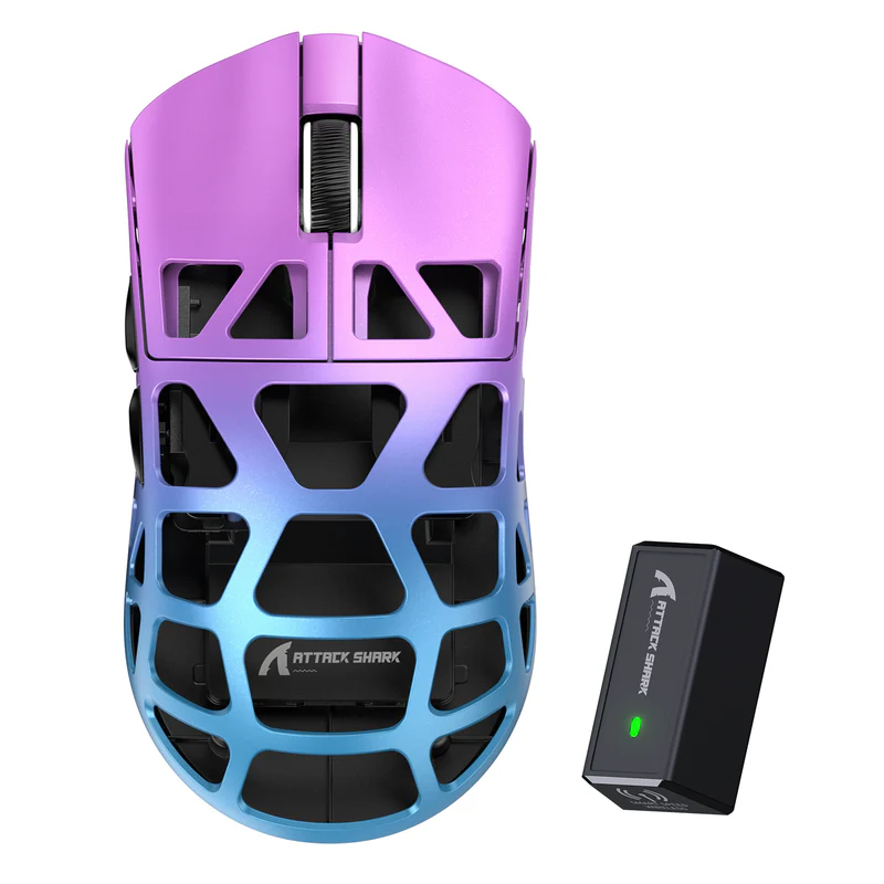 ATTACK SHARK R3 Magnesium Alloy Wireless Gaming Mouse 8K Bluetooth
