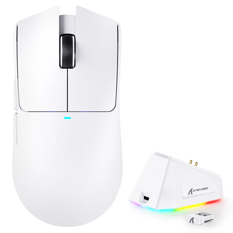 ATTACK SHARK X11 Wireless Gaming Mouse (white)