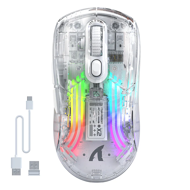 ATTACK SHARK X2 Wireless Gaming Mouse (white)