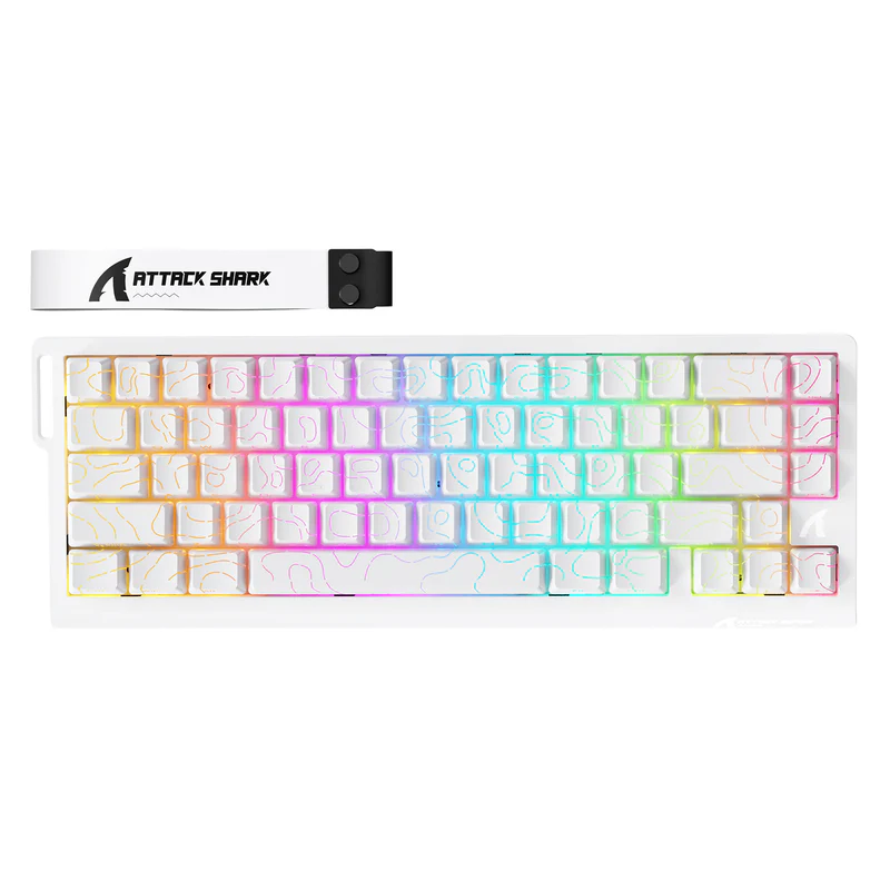 ATTACK SHARK X68 PRO HE  Wireless Magnetic Keyboard