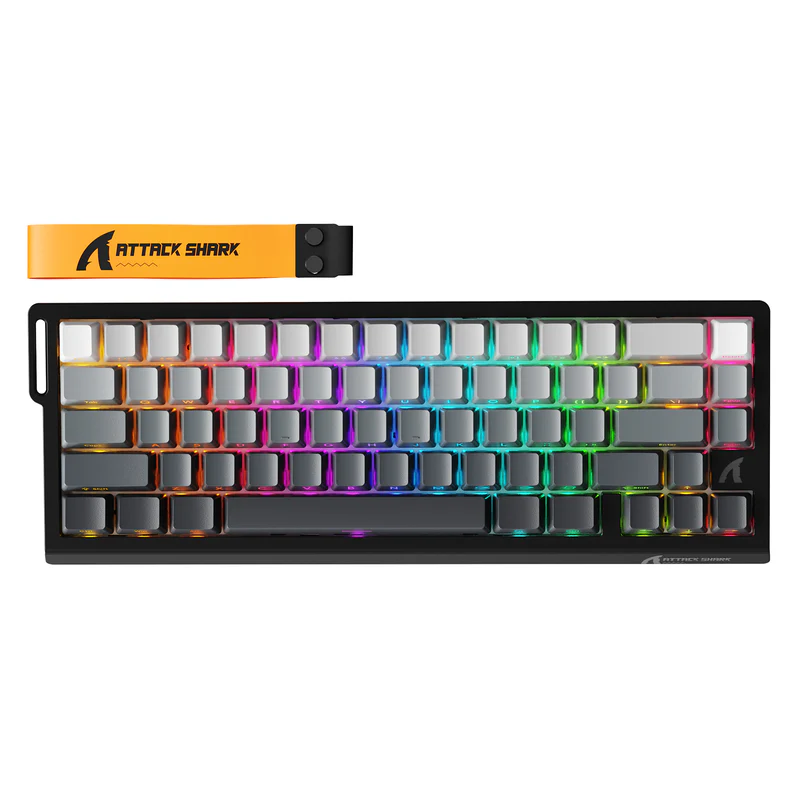 ATTACK SHARK X68 PRO HE  Wireless Magnetic Keyboard Bluetooth