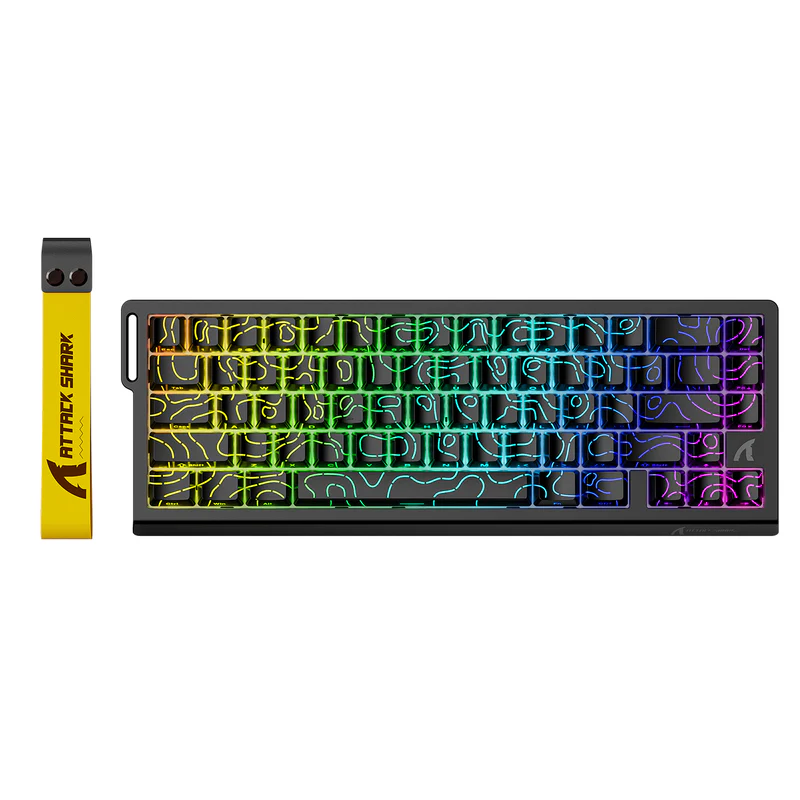 ATTACK SHARK X68 Wired Magnetic Keyboard