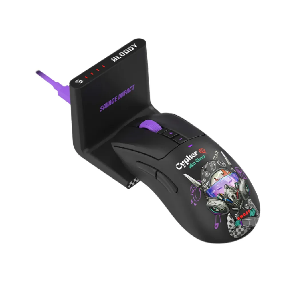 Bloody R73 Ultra Duo-Nyx Miragedual mode wireless gaming mouse