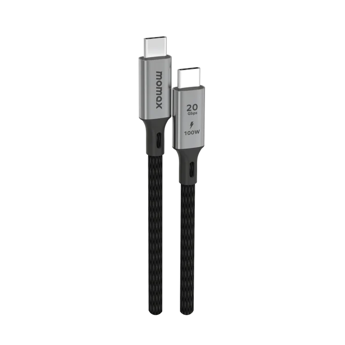 100w USB-C to USB-C Braided Cable 3M (white)
