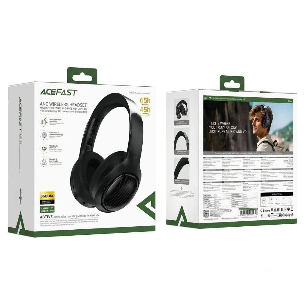 ACEFAST ANC Wireless Headset H5
