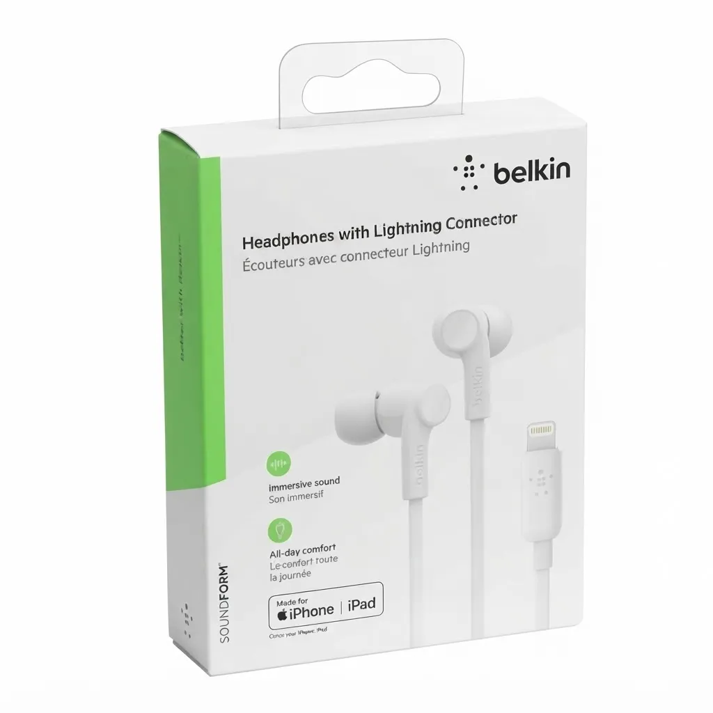 Belkin Headbones USB -C (white)