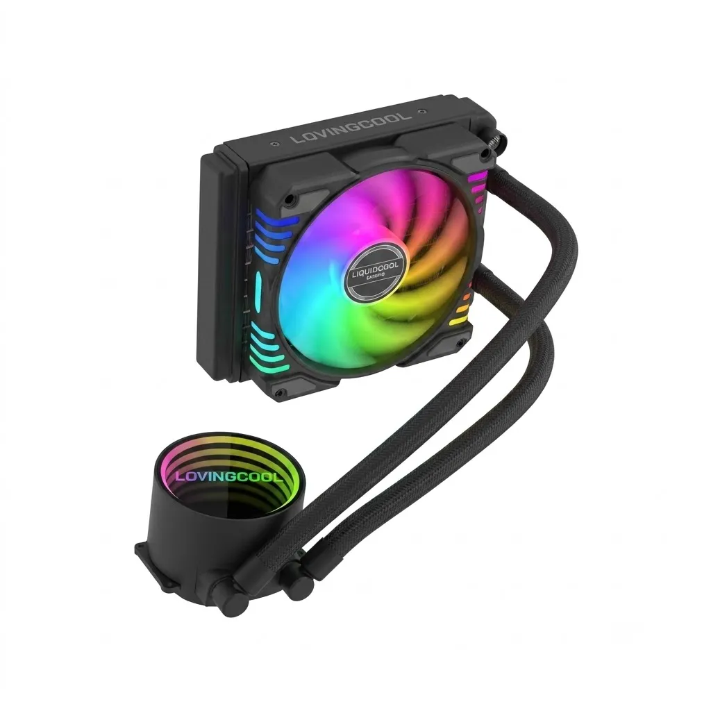 LOVINGCOOL LC-120-D- 120mm RGB AIO Liquid Cooler