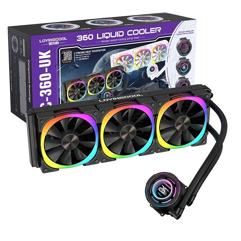 LOVINGCOOL LC-360-UK 360mm RGB AIO Liquid Cooler