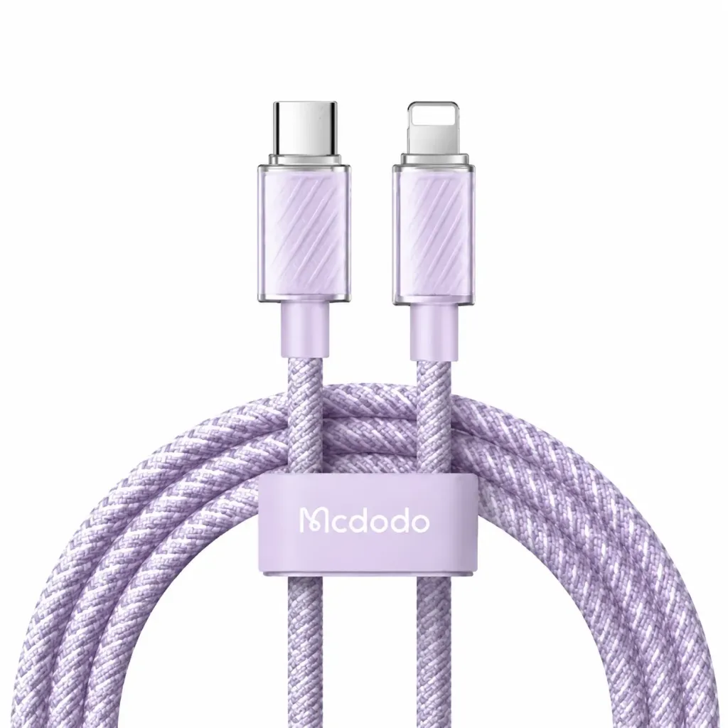 Mcdodo digital HD type-c to Lightning PD 36w 20w Smart data Cable 2m