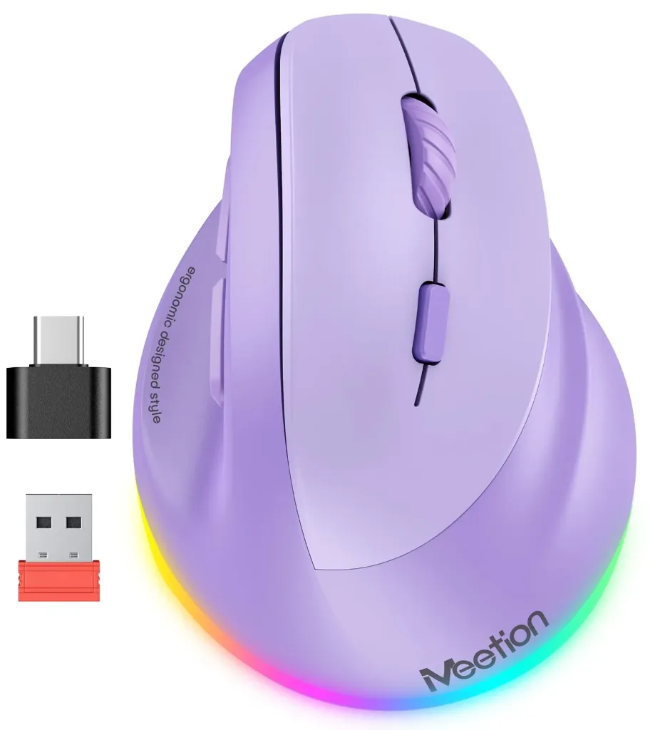 Meetion BTM010R Wireless Ergonomic Mouse