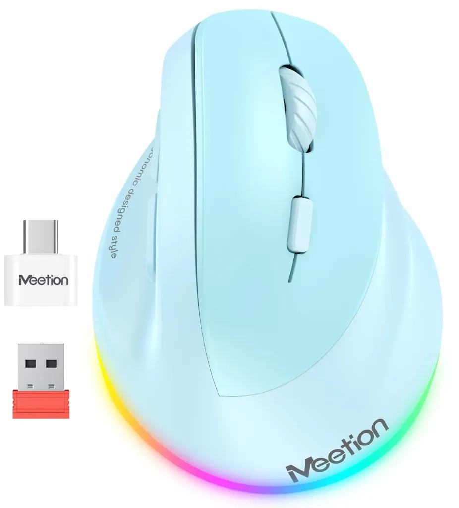 Meetion BTM010R Wireless Ergonomic Mouse