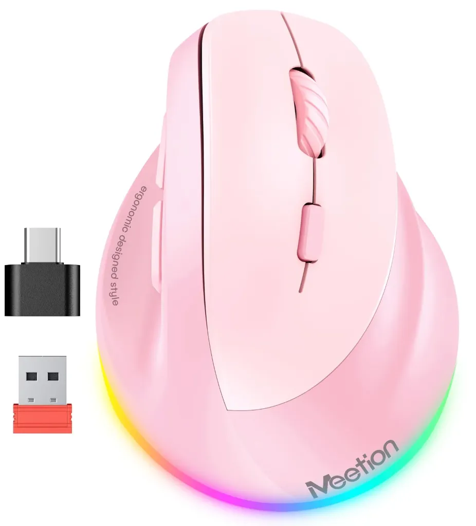 Meetion BTM010R Wireless Ergonomic Mouse